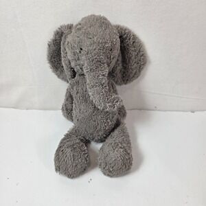 Jellycat MUMBLE Fluffy Gray Brown Elephant plush stuffed animal